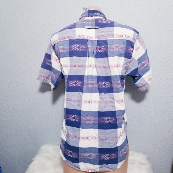 90s Y2K cottagecore grannycore shirt top blouse MEDIUM - Picture 3 of 4